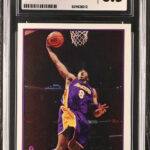 eBay listing photo of 2003 Kobe Bryant graded CGC 8.5 from 2003 04 Topps Chrome card 36