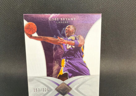 eBay listing photo of 2007 Kobe Bryant ungraded card from 2007 Upper Deck Exquisite Collection