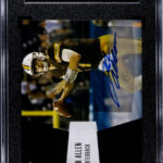 eBay listing photo of 2018 Josh Allen graded SGC 9 from 2018 Sage Hit Premier Draft card A 38