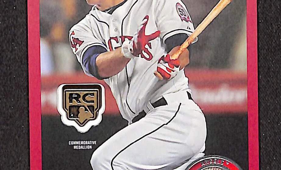 eBay listing photo of 2020 Mike Trout ungraded card from 2020 Topps card RCR MT