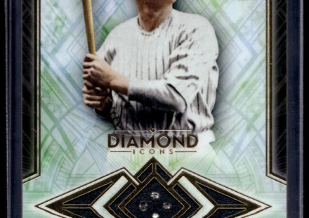 eBay listing photo of 2021 Babe Ruth ungraded card from 2021 Topps Diamond Icons card DR BR