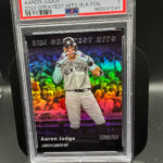 eBay listing photo of 2024 Aaron Judge ungraded card from 2024 Topps Greatest Hits card GH 16