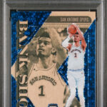 eBay listing photo of 2024 Victor Wembanyama graded PSA 10 from 2024 Panini Mosaic Bank Shot card 20