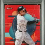 eBay listing photo of 2025 Aaron Judge graded PSA 9 from 2025 Topps Finest card 172