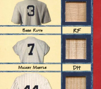 eBay listing photo of 2025 Babe Ruth ungraded card from 2025 Leaf Lumber Today's Lineup card TL 01