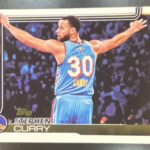 eBay listing photo of 2025 Stephen Curry ungraded card from Flagship card 135