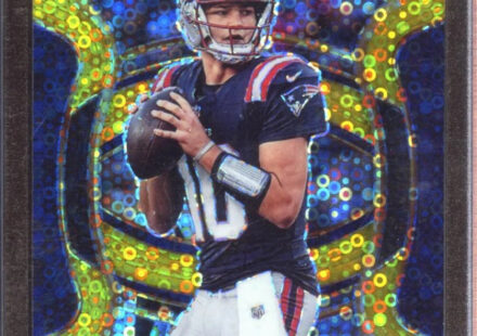 eBay listing photo of 2026 Drake Maye ungraded card from 2026 Panini Select Football Prizm Concourse card 80
