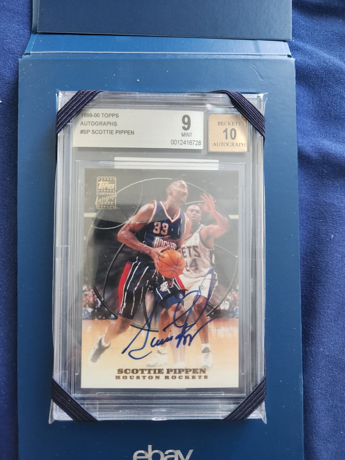Additional view of Derek Jeter ungraded card card S